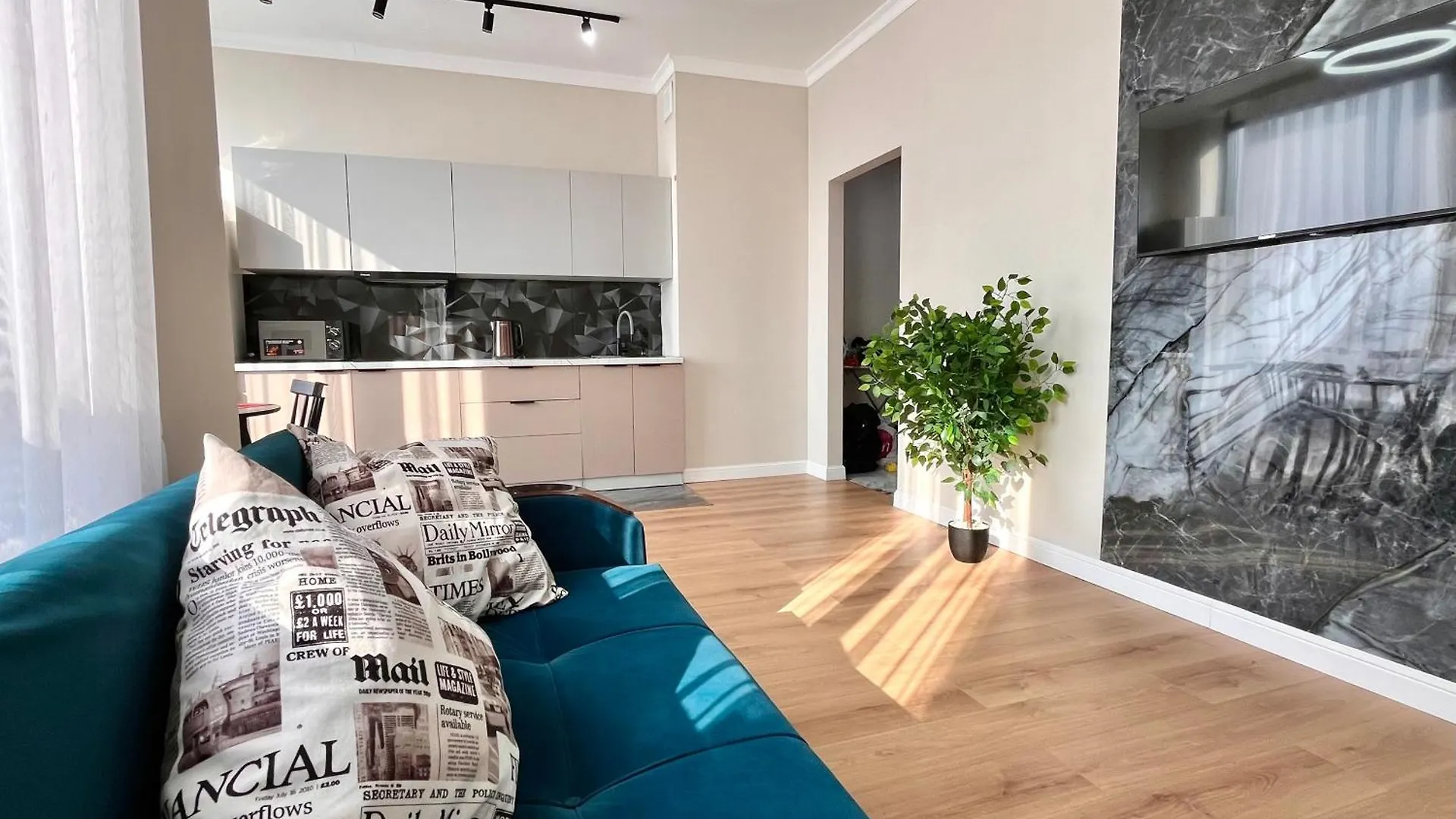 Delightful Dial Residence In The Center& Drinking Water As A Gift Almatı